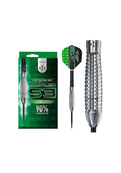 Harrows Dimplex S3 Bomb Profile %90 Tungsten Dart Oku