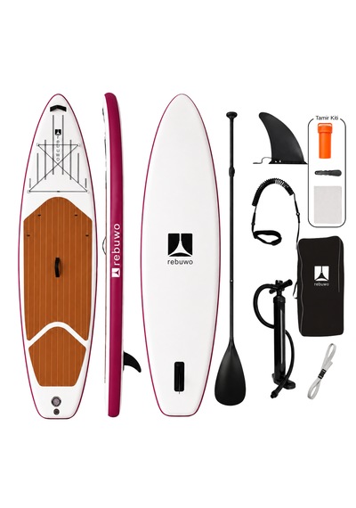 Şişme Sup Board Bordo Stand Up Paddle Board 320 82 15 Cm