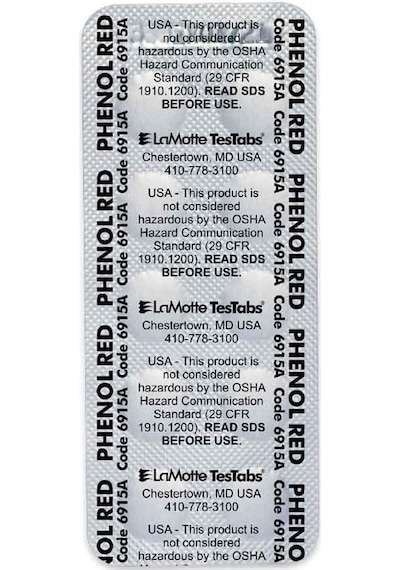 LAMOTTE PH TEST TABLETİ 5 FOLYO (TEST KİTLERİ İÇİN 50 ÖLÇÜM) - PH LAMOTTE PH TEST TABLETİ 5 FOLYO (TEST KİTLERİ İÇİN 50 ÖLÇÜM) - PH