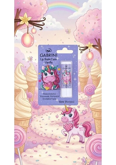 Gabrini Lip Balm Child Dudak Nemlendirici - Vanilya Diğer
