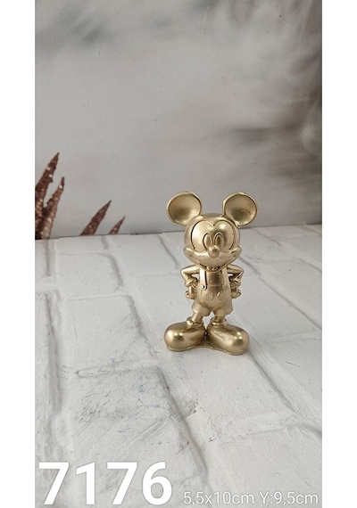 Yy7176 Mickey Mouse Biblo Silikon Kalıp
