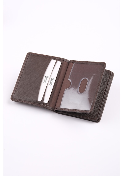 Ancora Leather Hakiki Deri Kartlık-26207 Kahve