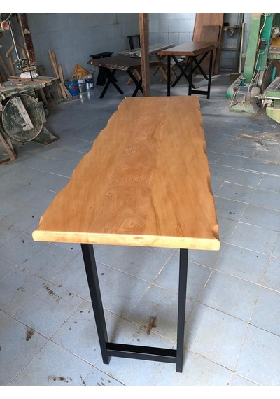 Bintaşmobilya Kütük Bar Masası 180X60.Cm