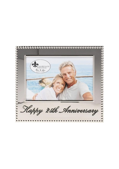 290064 4 X 6 Happy 25th Anniversary Bilderrahmen
