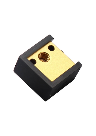 Koodmax 2 Adet CR10 Baskı Ekstrüzyon Kafası MK8 Isıtıcı Blok Silikon Kılıfı 3D Yazıcı