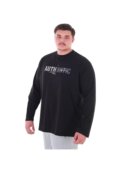 Erkek 115-155 Kilo Arası İçin Uygun Uzun Kol Bisiklet Yaka Mevsimlik Baskılı İnce Sweatshirt Siyah Erkek 115-155 Kilo Arası İçin Uygun Uzun Kol Bisiklet Yaka Mevsimlik Baskılı İnce Sweatshirt Siyah