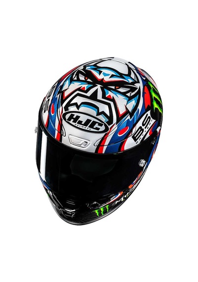 Hjc Rpha1 V2 Kask Carbon Quartararo Le Mans 3 Mc21 Çok Renkli