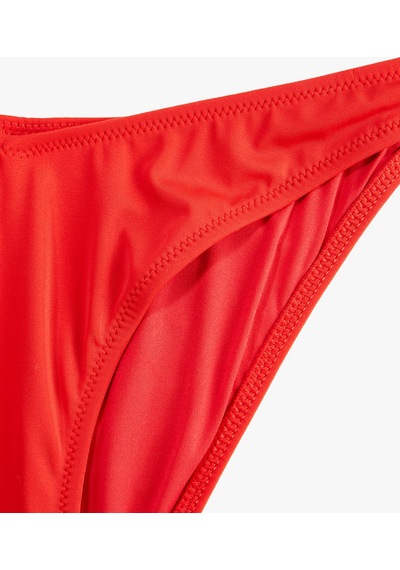 Koton Asimetrik Kesim Bikini Altı Kırmızı 6sak00263mm