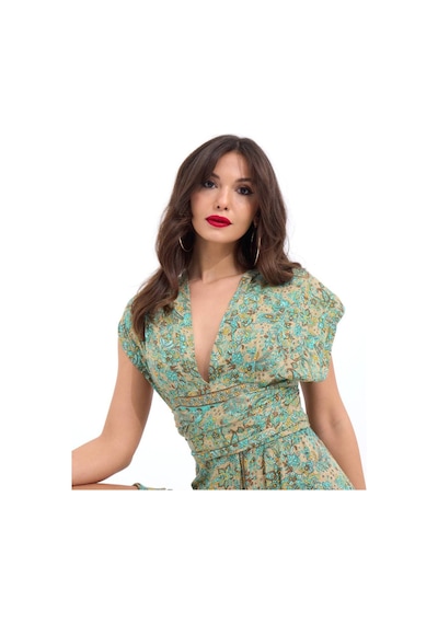 Boho Bağlama Tasarım Viskon Geniş Yanlar Kısa İspanyol Paça Yazlık Tatil Sahil Uzun Bohem Tulum Mint Mint Boho Bağlama Tasarım Viskon Geniş Yanlar Kısa İspanyol Paça Yazlık Tatil Sahil Uzun Bohem Tulum Mint Mint