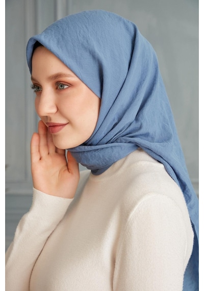 Harem Scarf Amor Eşarp - Mavi - Mavi