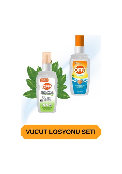 Okaliptus Sinek & Kene Kovucu Losyon Ve Sinekkovar Losyon 100ml Set