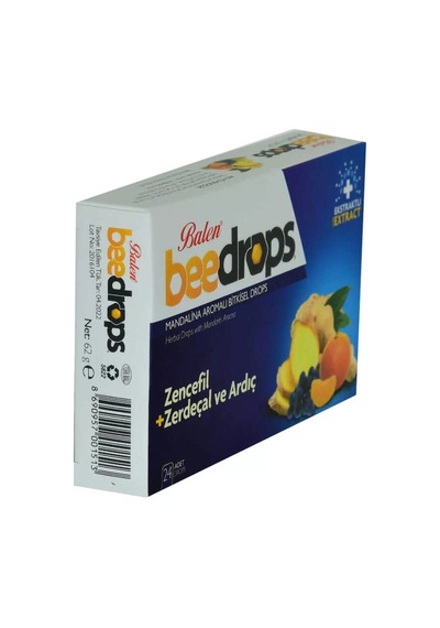 Mandalina Aromalı Bitkisel Drops 24 Adet