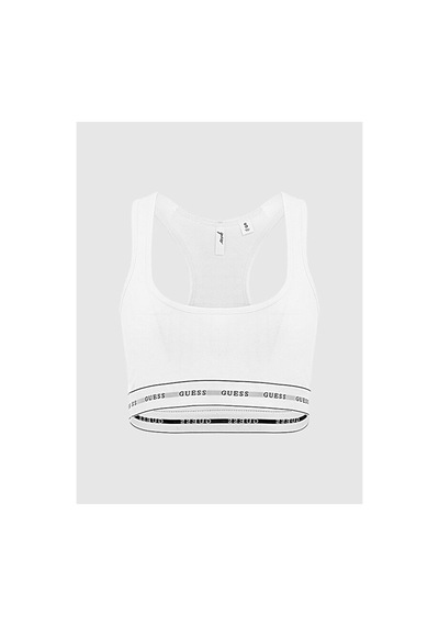Guess Carrie Kadın Modal Karışımlı Bralet Sütyen Beyaz