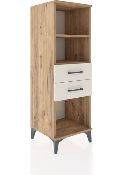 Hyperion Dolap 2 Raflı 2 Çekmeceli 44x44x134 Çam-aytaşı Atlas Çam