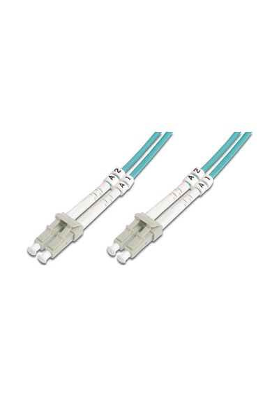 Digitus Dk-2533-01/3 Lc-lc 1 Mt Multimode Duplex 50/125 Lszh Om3 Fiber Patch Cord Kablo