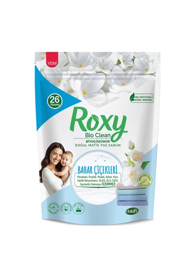 Roxy Doğal Matik Toz Sabun 800 G 4'lü Paket