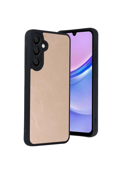 Newface Samsung Galaxy A57 5g Aras Deri Kapak - Pudra