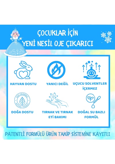 Freshup Yeni Nesil Çocuk İçin Oje Çıkarıcı Naturel 10 ML