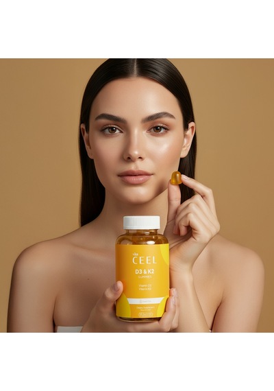 2 Li D3 K2 Vitamin Gummy, Portakal Aromalı, 60 Çiğnenebilir Form