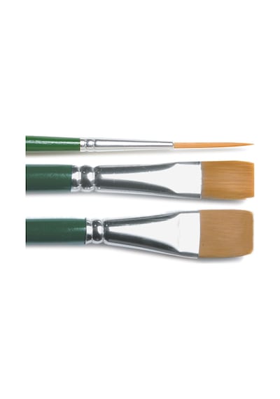 Plaid: Craft 1171 Naylon One Stroke Fırça Seti - 3 Kg