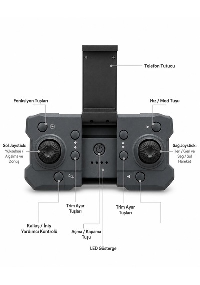 K22 Shoot Frizbi Fırlatma Özellikli Fırçasız Motorlu Rc Drone Hava Fotoğrafçılık Dron Katlanabilir Akıllı Sensör Kumandalı Wifi Fpc Vanlı Görüntü Elektirikli Kamera