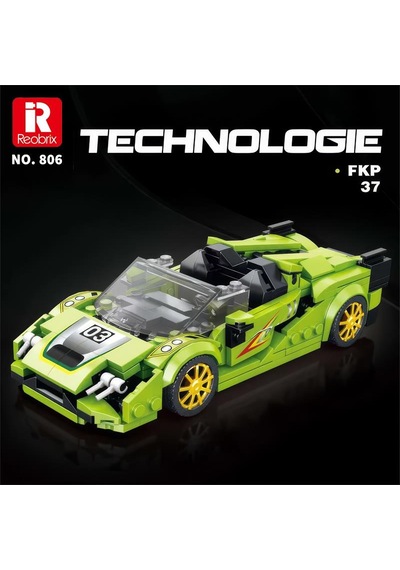 Reobrix Creator 806 Lamborghini Sian Spor Araba Yaratıcı Yapı Blok Seti Building Blocks - 348 Parça