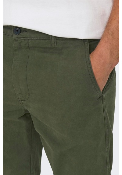 Only & Sons Onslou Taper 0194 Pant Erkek Yeşil Pantolon - 22030240 Yeşil