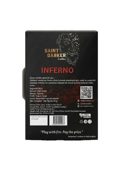 Saint Darker Inferno Kapsül Kahve