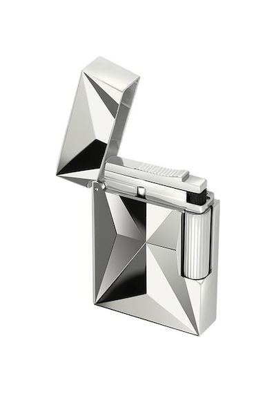 S.t. Dupont Ligne 2 Chrome Fire X Luxury Gümüş Puro Çakmağı 18610