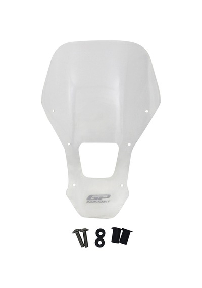 Gp Kompozgp Kompozit Honda Africa Twin Crf1100l L2 / L4 2020-2024 Uyumlu Ön Cam Şeffaf