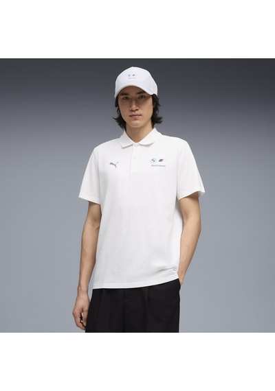 Puma 634900-02 Bmw Mms Ess Polo Yaka Tişört Erkek T-shirt Beyaz