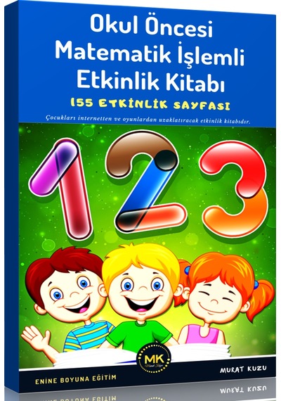 Okul Öncesi Matematik Işlemli Etkinlik Kitabı Spiralli