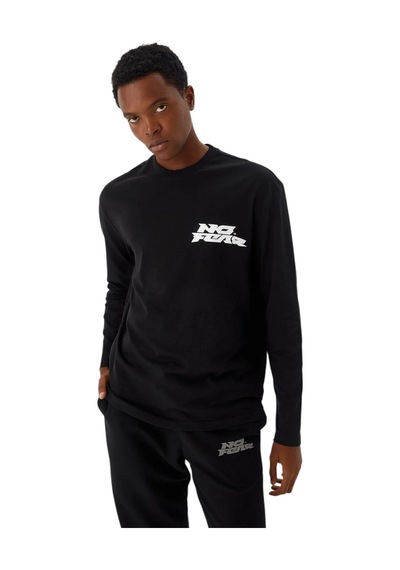 United Colors Of Benetton Erkek No Fear Sweatshirt Sİyah