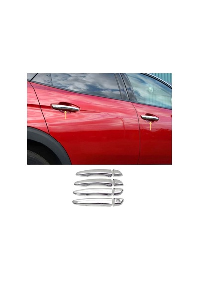 Ebal Otomotiv Peugeot 508 Krom Kapı Kolu 4 kapı 2010-2018 Arası P.Çelik