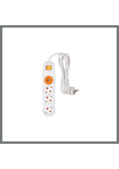 Bezos Nilson 3lü 1,5mt 1-usb 1-type Akım Korumalı Uzatma Mmbz Diğer
