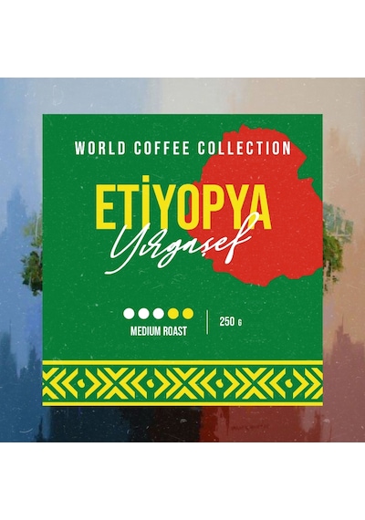 Etiyopya Yirgacheffe Dünya Kahvesi 250 G Moka Pot