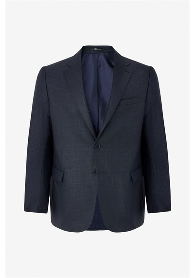 Süvari Lacivert Regular Sivri Yaka 6 Drop Takım Elbise Tk1007000292-m09