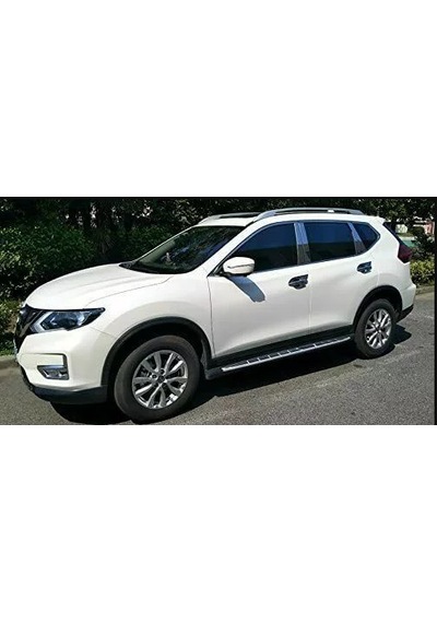 Nissan X-trail Uyumlu 2014-2021 Yan Basamak Koruma Yan Basamak Square Stil