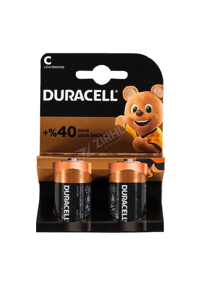 5 Adet Duracell Orta Pil 2'li