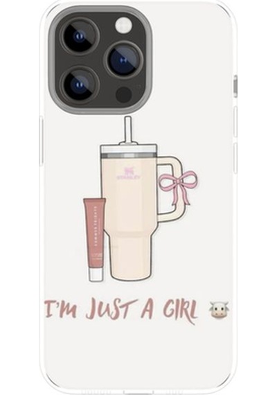 Just A Girl Apple Uyumlu iPhone Tüm Modellere Kılıf 678x111213141516 Plus