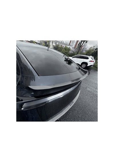Red Lion Parts Tesla Model Y Juniper Uyumlu Abs Karbon Fiber Görünümlü Koruma Ve Stil Seti 3 Parça