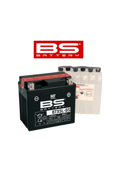 BS BTX5L-BS Motosiklet Aküsü