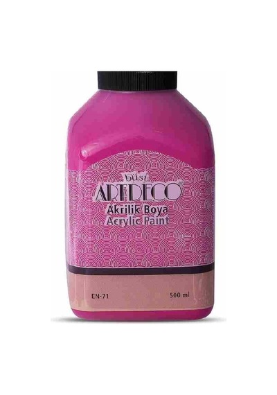 Artdeco Akrilik Boya 70l-3653 Fuşya 500 Ml Çok Renkli