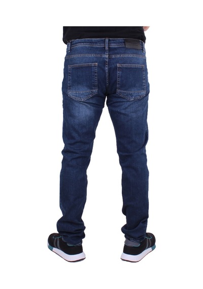 Twister Jeans Twister Panama 758-02 Mavi Düşük Bel Dar Paça Erkek Jeans Pantolon Mavi