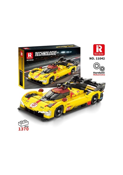 Reobrix Technic 11042 Ferrari 499p Araba Yaratıcı Yapı Blok Seti Building Blocks - 1370 Parça Reobrix Technic 11042 Ferrari 499p Araba Yaratıcı Yapı Blok Seti Building Blocks - 1370 Parça