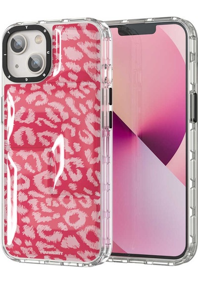 Youngkit Apple Uyumlu iPhone 13 Kılıf YoungKit Leopard Article Serisi Kapak ZORE-267392