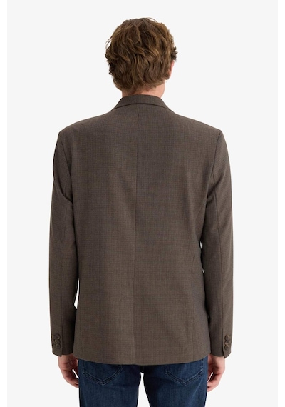 Defacto Modern Fit Blazer Ceket F7655ax25aubn571 Kahve