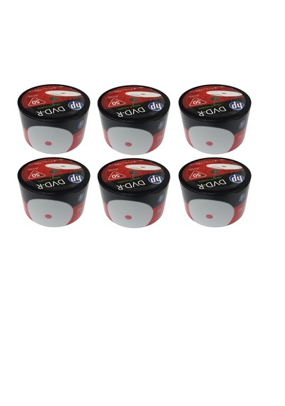Hp Dvd-r 4,7gb/120min 16x 50 Li 6 Paket