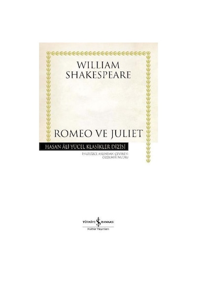 Romeo ve Juliet - Hasan Ali Yücel Klasikleri N11.645