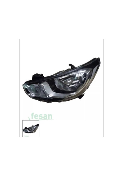 Hyundaı Accent Blue 2011-2014 Sol Motorlu Far